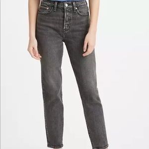 Levi wedgie fit straight denim
